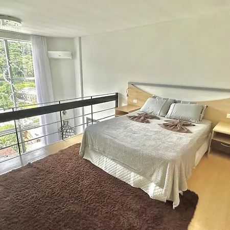 Saint Sebastian Flat 603- Com Hidro! Ate 3 Pessoas, Duplex, No Centro Villa Jaragua do Sul Exterior photo